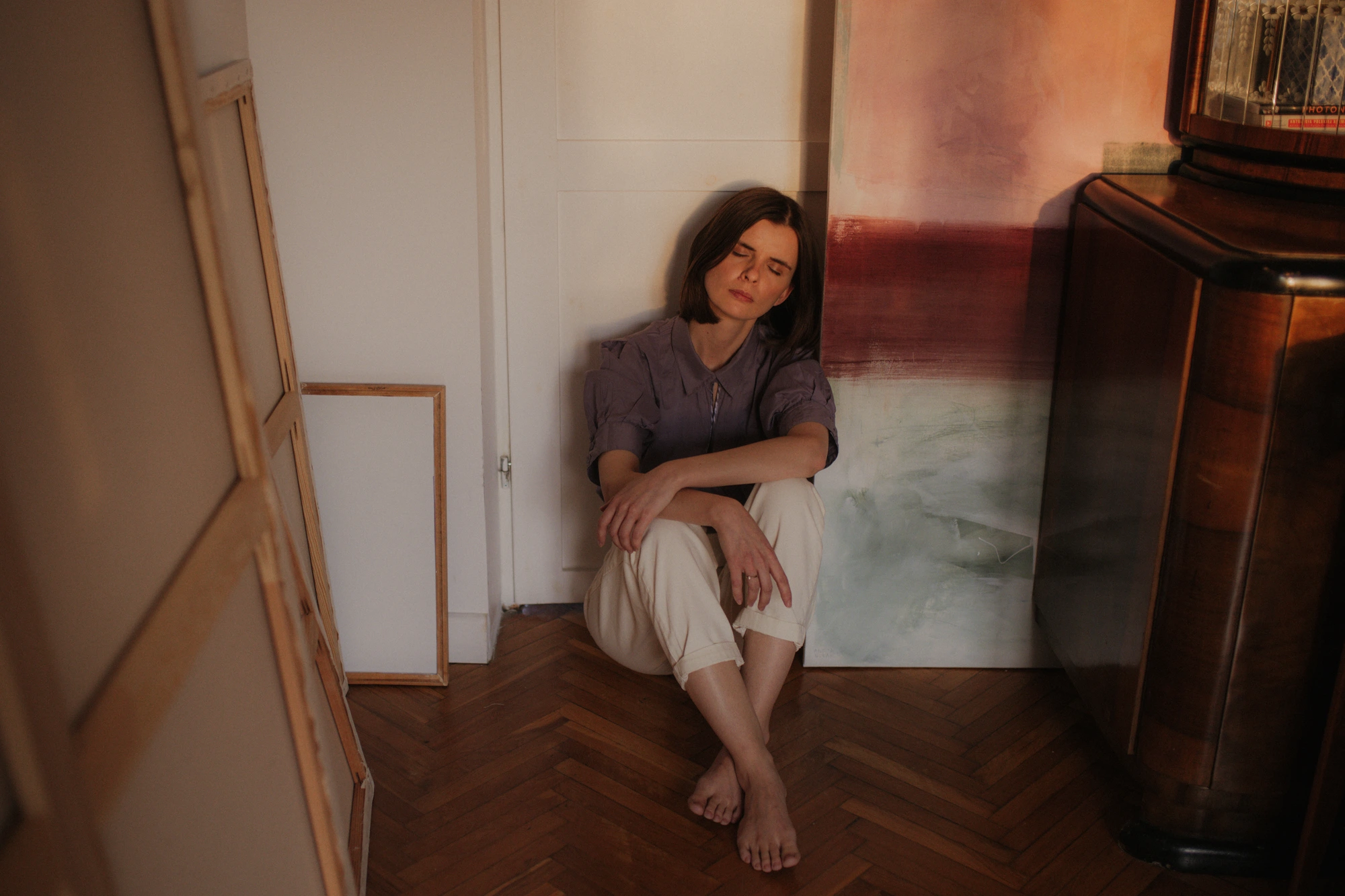 Aneta Nowak - sesja wizerunkowa malarki, kadr 1